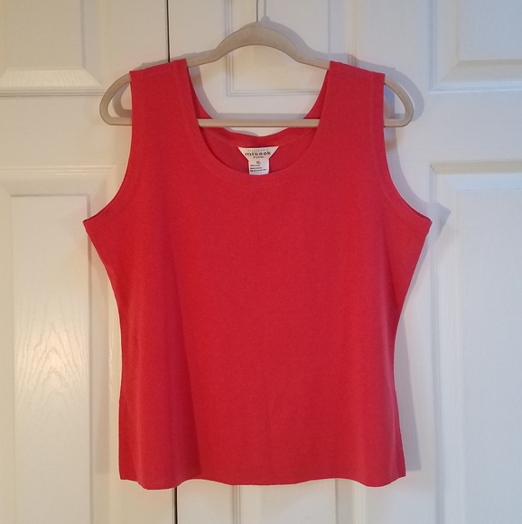 EXCLUSIVELY Misook Petite Classic Knit Tank Top
